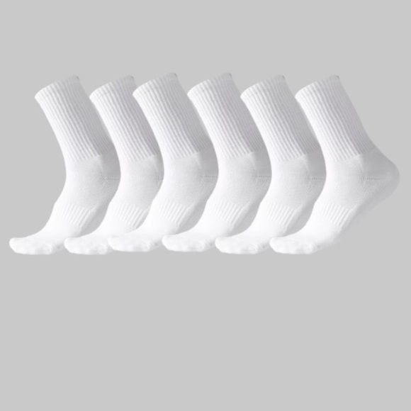 Other - White Crew Socks - 3Pack unisex